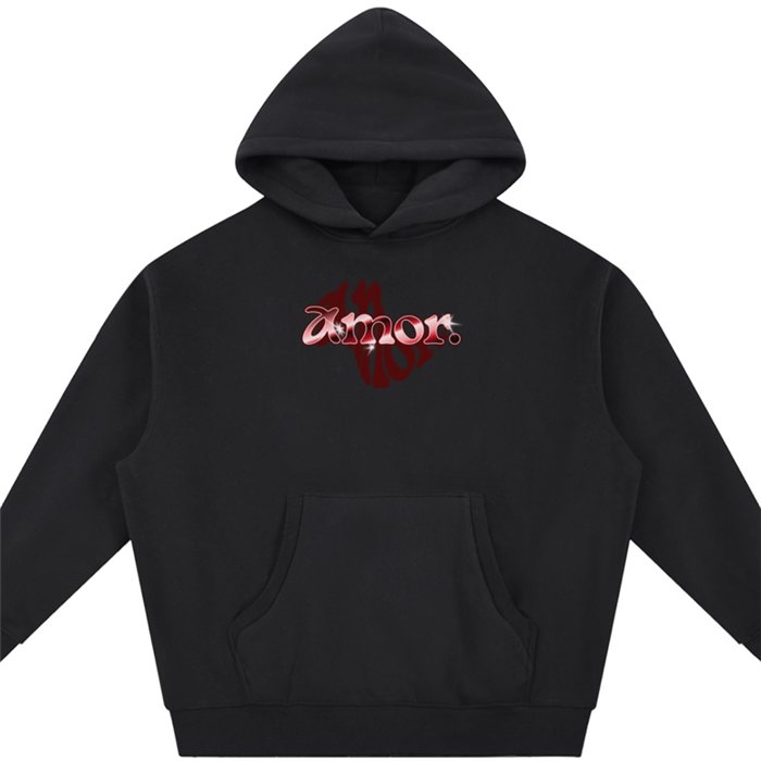 Amor Ignis Oversized Boxy Fit Hoodie
