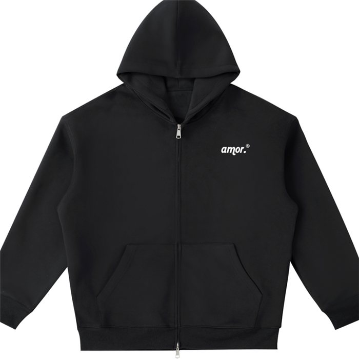 Classic amor Zip Up Hoodie